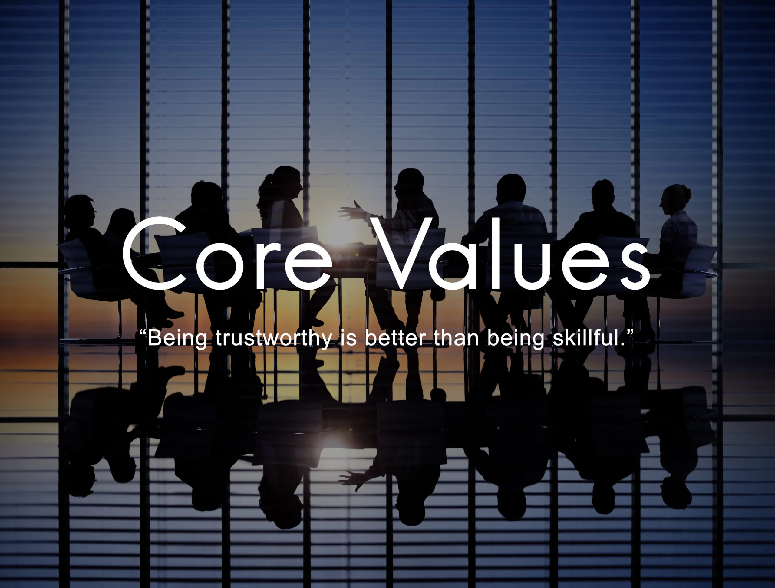Core values and commitment to quality construction services