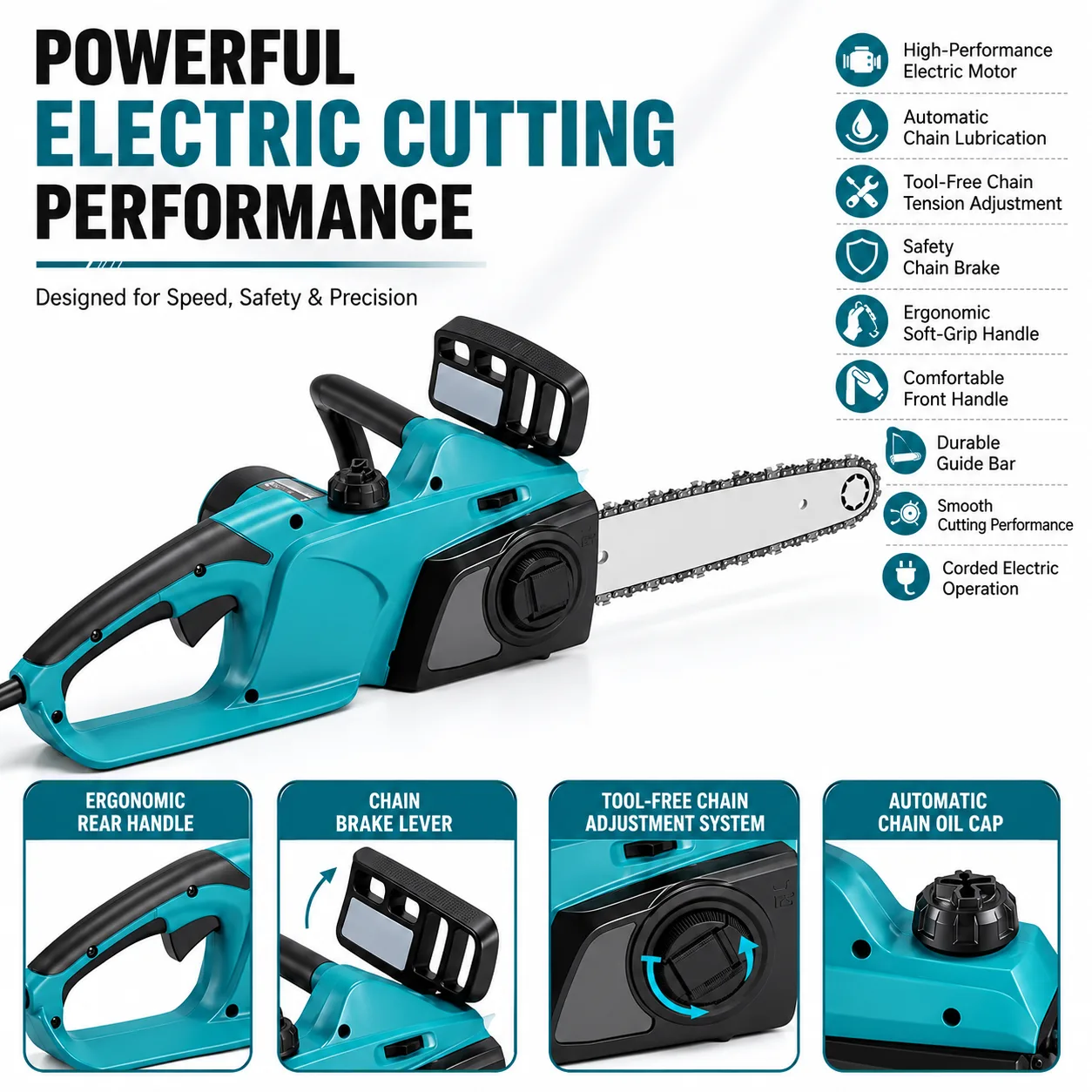 Electric Tree Cutter Rental Abu Dhabi - Image 2