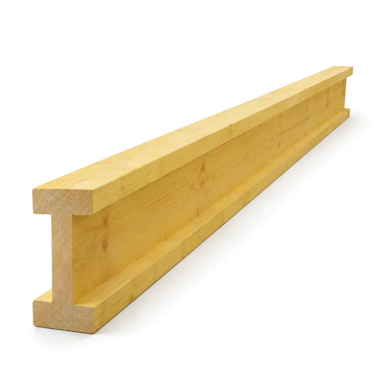 Generic H20 formwork beam viewed from a different angle on white
